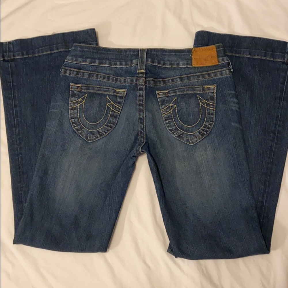 True Religion Wide Leg Jeans Size 29